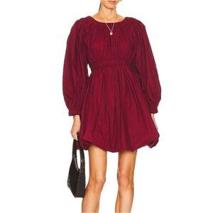 Ulla Johnson Martine Dress in Bordeaux,  Size 6, NWT